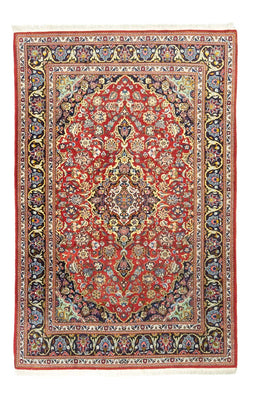 Perserteppich - Keshan 214 x 144 cm - rot