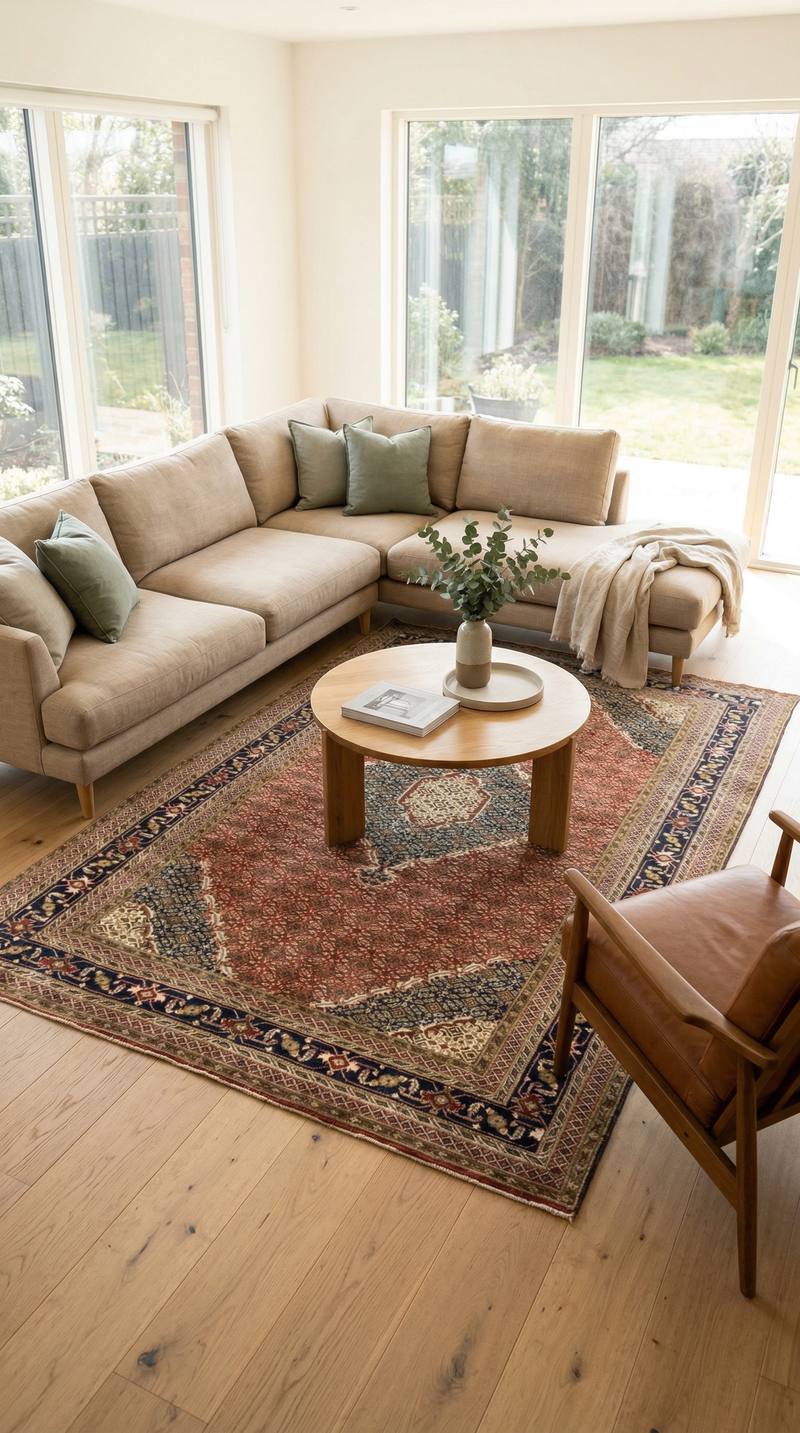 Maschad Teppich 283x194cm - Perserteppich