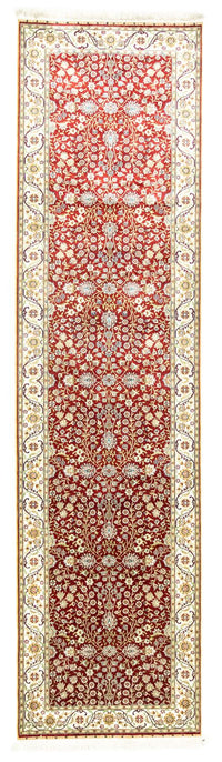 Orientteppich - Hereke 300 x 78 cm - rot