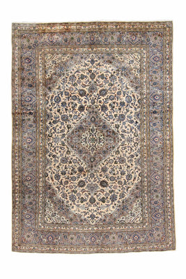 Perserteppich - Keshan 341 x 237 cm - beige
