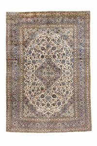 Perserteppich - Keshan 341 x 237 cm - beige