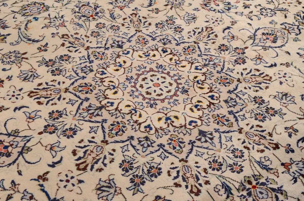 Perserteppich - Keshan 338 x 240 cm - beige