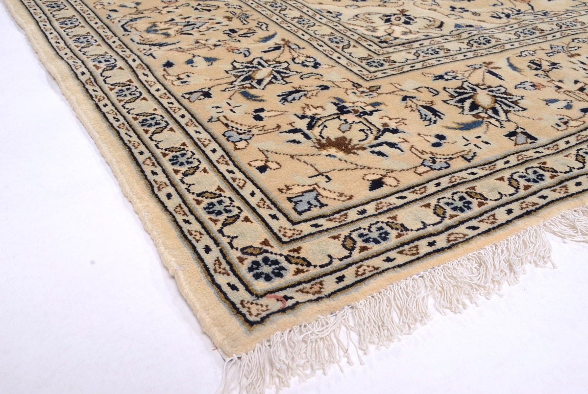 Perserteppich - Keshan 242 x 343 cm - beige