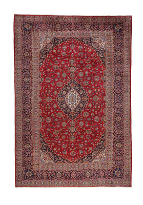Perserteppich - Keshan 359 x 242 cm - rot