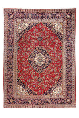 Perserteppich - Keshan 345 x 254 cm - rot