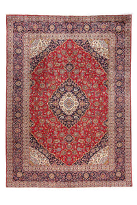 Perserteppich - Keshan 345 x 254 cm - rot