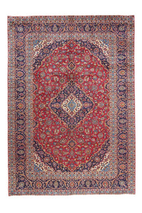 Perserteppich - Keshan 344 x 243 cm - rot