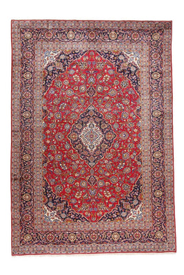 Perserteppich - Keshan 349 x 246 cm - rot