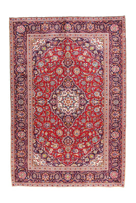 Perserteppich - Keshan 290 x 195 cm - rot