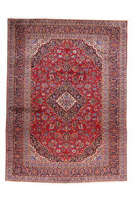 Perserteppich - Keshan 400 x 291 cm - rot