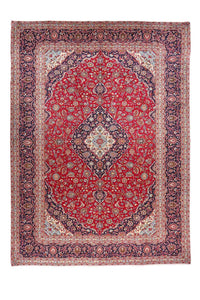 Perserteppich - Keshan 398 x 293 cm - rot