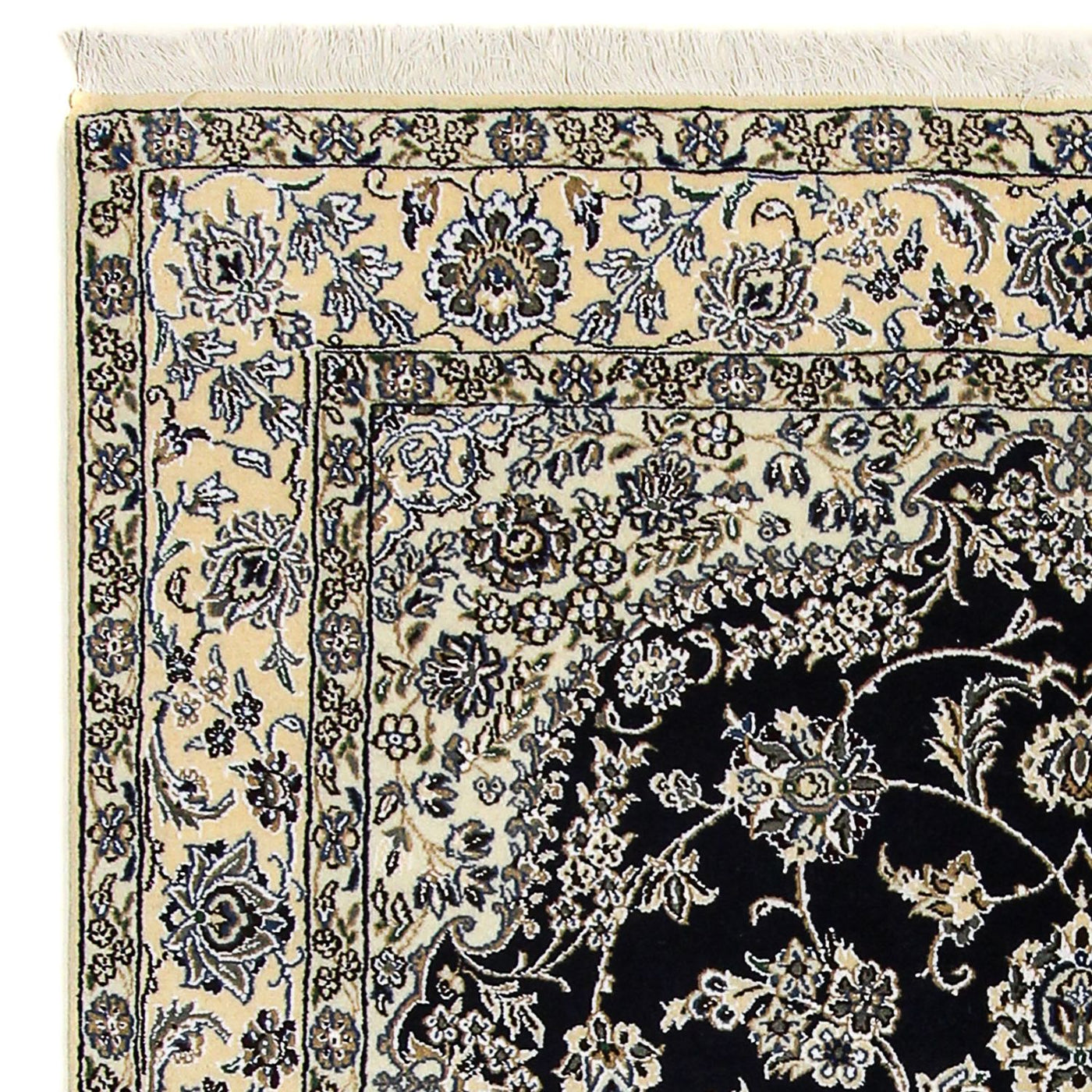 Perserteppich - Nain - Royal 255 x 154 cm Wohnzimmer Teppich