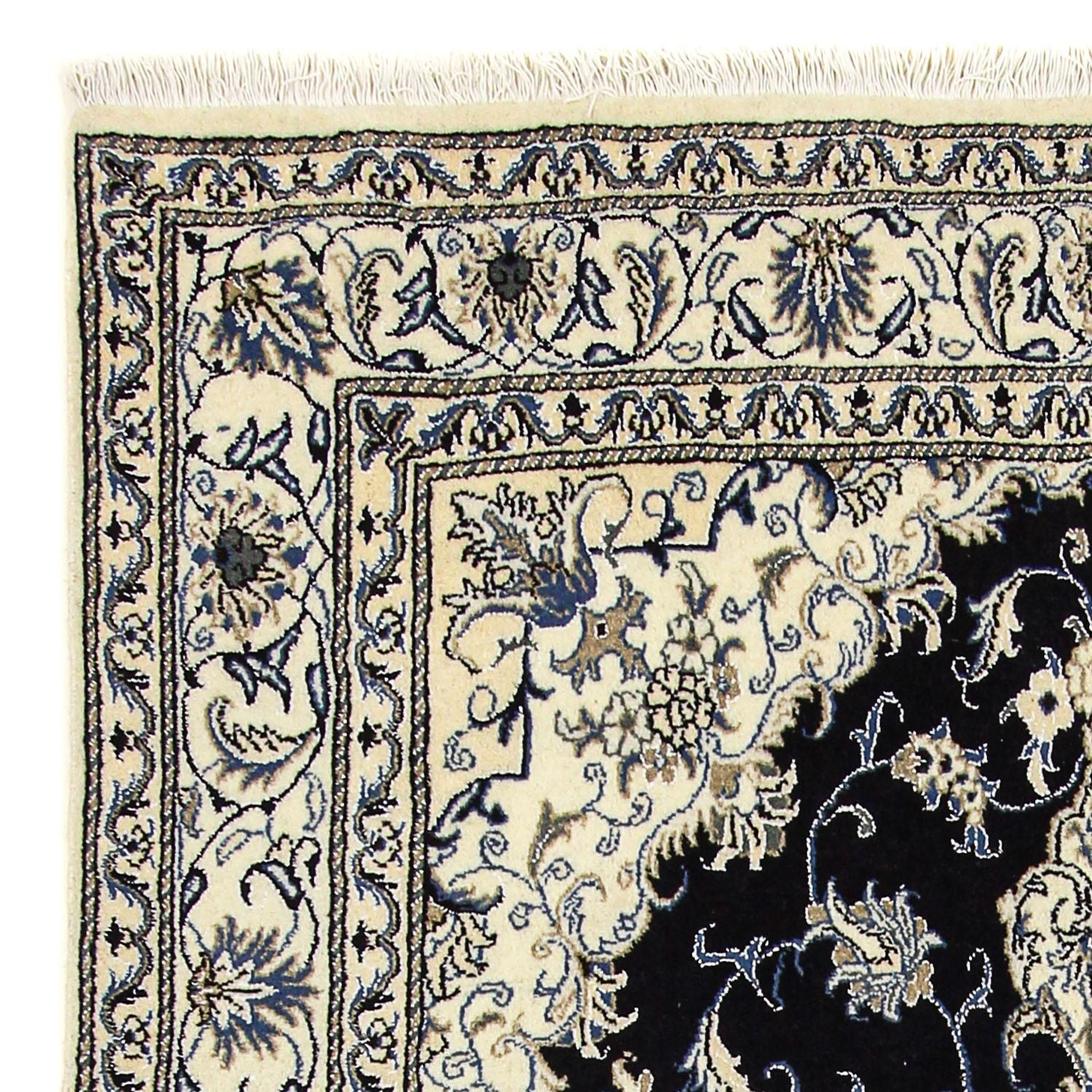 Perserteppich - Nain 240 x 166 cm Wohnzimmer Teppich