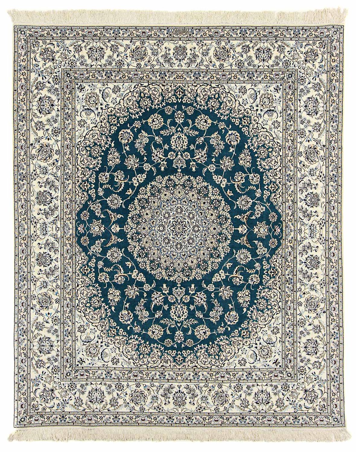 Perserteppich - Nain - Premium 244 x 200 cm Teppich Wohnzimmer
