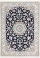 Perserteppich - Nain - Royal - 206 x 147 cm - weinrot