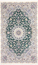 Perserteppich - Nain - Royal - 158 x 257 cm - grün
