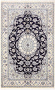 Perserteppich - Nain - Royal - 246 x 154 cm - dunkelblau
