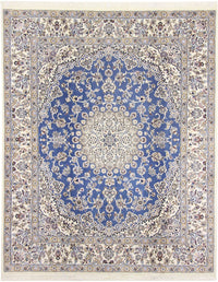 Perserteppich - Nain - Royal - 250 x 200 cm - blau