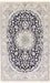Perserteppich - Nain - Royal - 202 x 132 cm - dunkelblau
