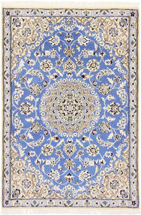 Perserteppich - Nain - Royal - 135 x 91 cm - blau