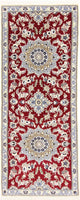 Läufer Perser - Nain - Royal - 203 x 81 cm - rot