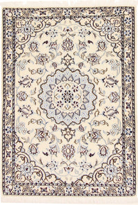 Perserteppich - Nain - Royal - 97 x 70 cm - beige