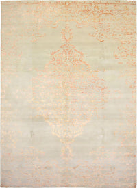 Designer Teppich - 408 x 302 cm - orange