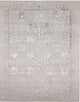 Designer Teppich - 305 x 244 cm - silber
