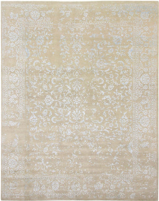 Designer Teppich - 306 x 243 cm - hellblau