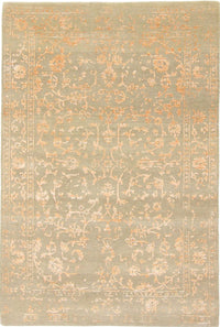 Designer Teppich - 183 x 123 cm - orange