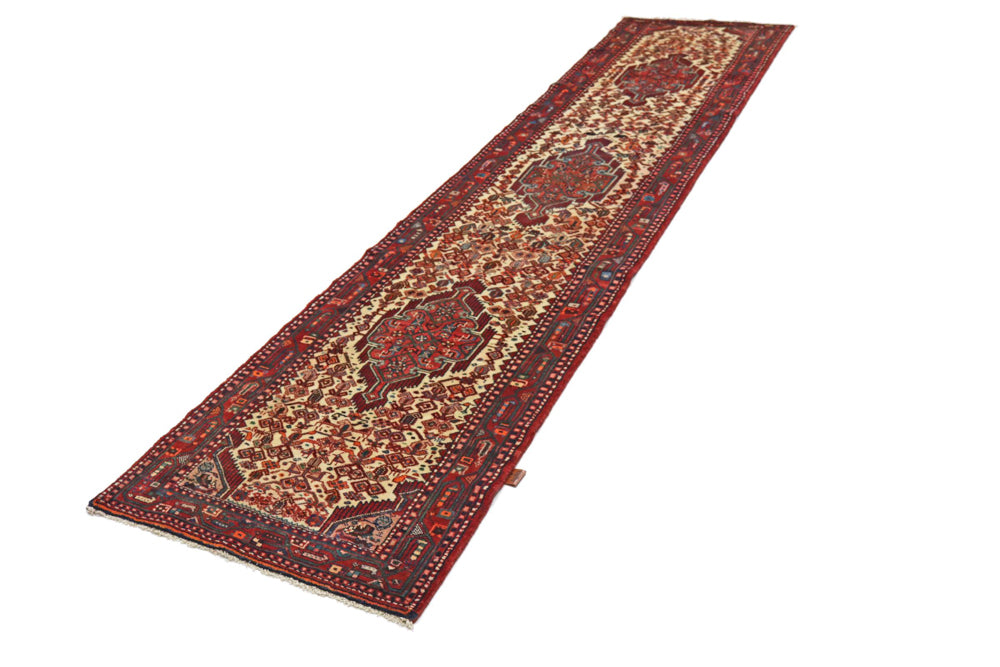 Läufer Perser - Nomadic - 83 x 356 cm - hellbeige