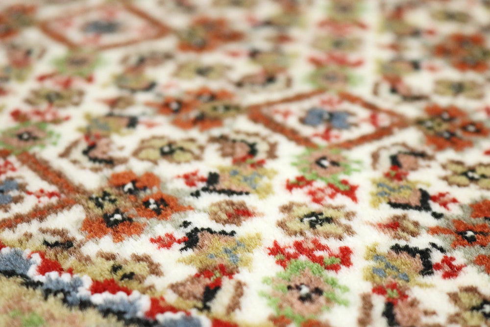 Orientteppich - Täbriz rund  - 150 x 150 cm - sand