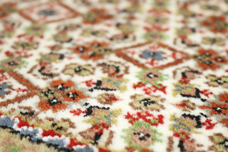 Orientteppich - Täbriz rund  - 150 x 150 cm - sand