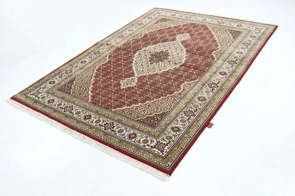 Orientteppich - Täbriz - 169 x 242 cm - rost