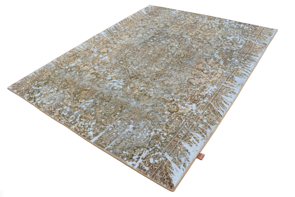 Designer Teppich - 265 x 205 cm - taupe