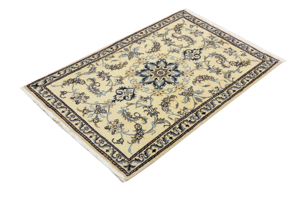 Perserteppich - Nain - 140 x 88 cm - sand