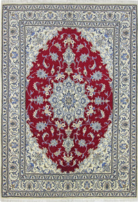 Perserteppich - Nain - Royal - 240 x 167 cm - rot