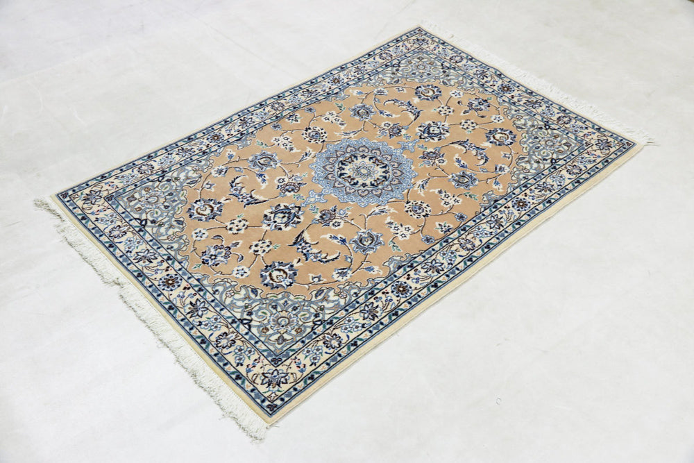 Perserteppich - Nain - Premium - 155 x 100 cm - caramel