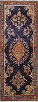 Läufer Perser - Nomadic - 111 x 297 cm - dunkelblau