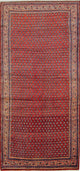 Läufer Perser - Mir - 127 x 268 cm - rot