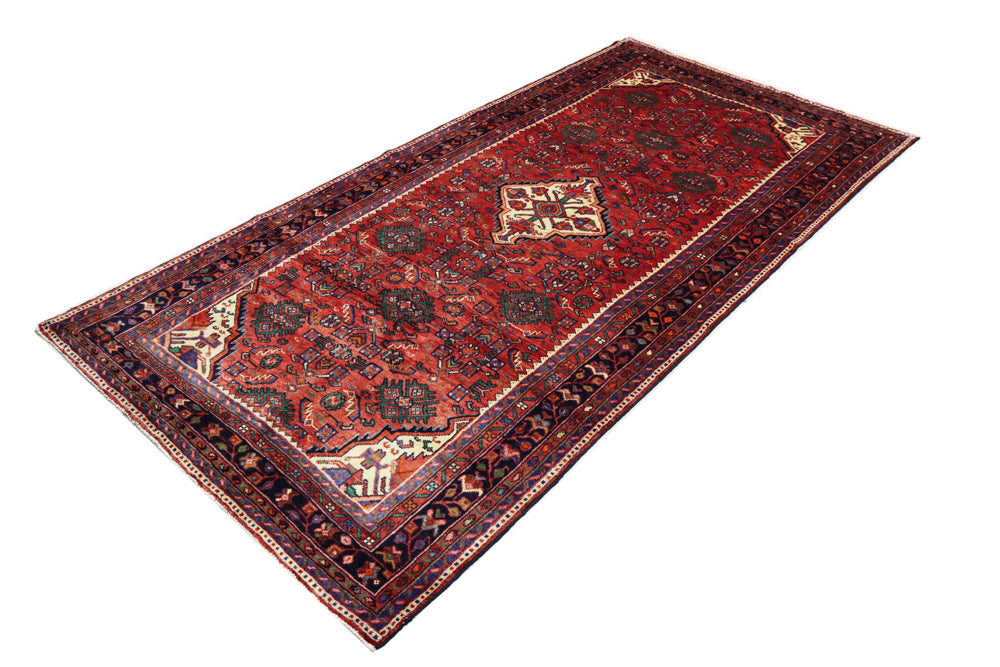 Perserteppich - Nomadic - 157 x 322 cm - rot