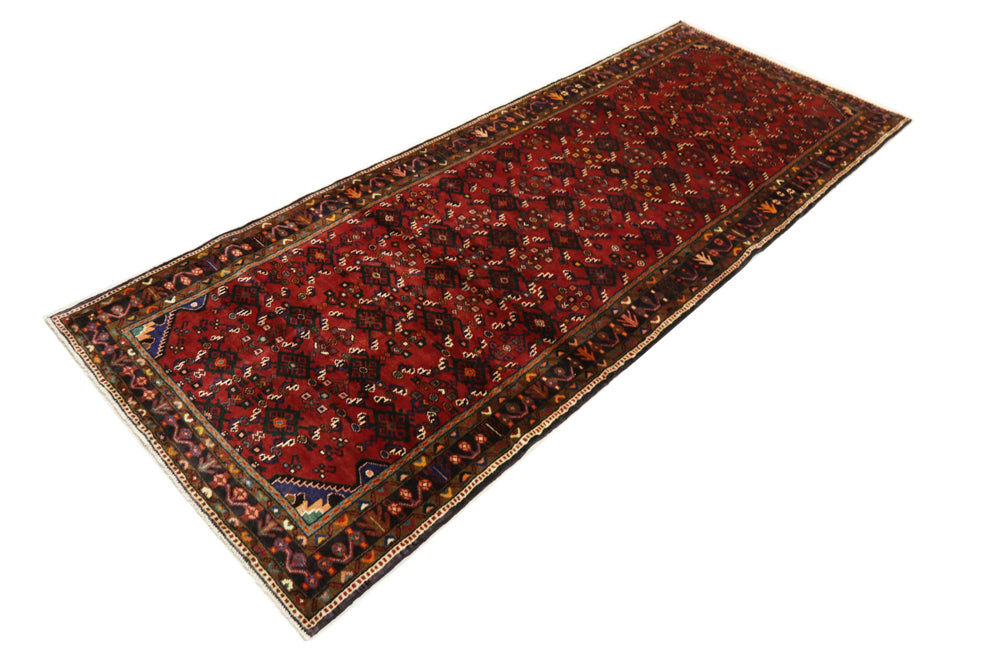 Läufer Perser - Nomadic - 326 x 127 cm - rot