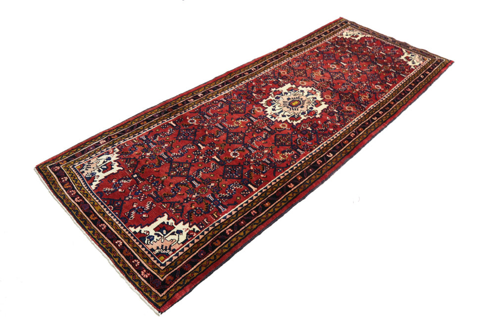 Läufer Perser - Nomadic - 330 x 125 cm - rot