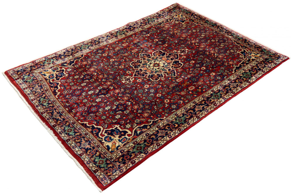 Perserteppich - Nomadic - 136 x 205 cm - rost