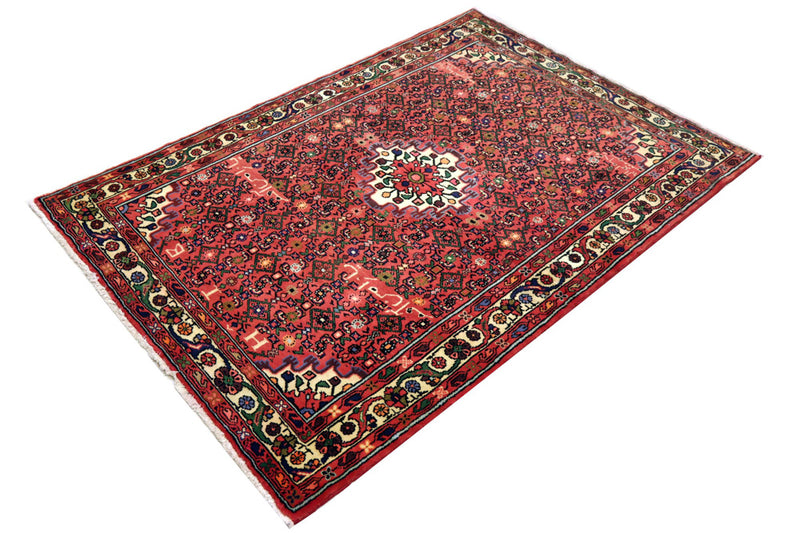 Perserteppich - Nomadic - 205 x 145 cm - rot