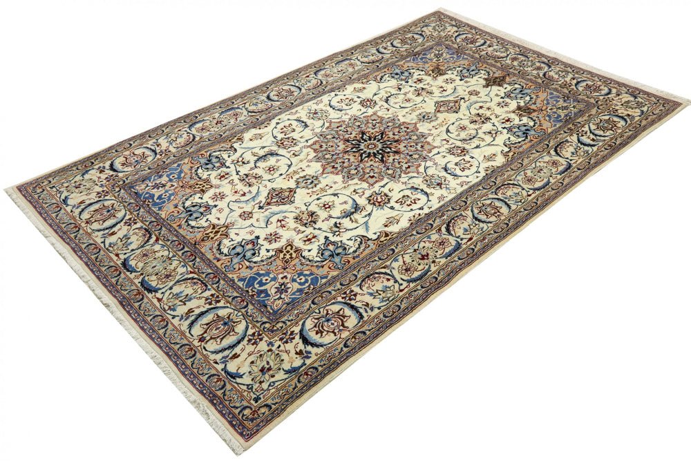 Perserteppich - Nain - Premium - 260 x 155 cm - creme