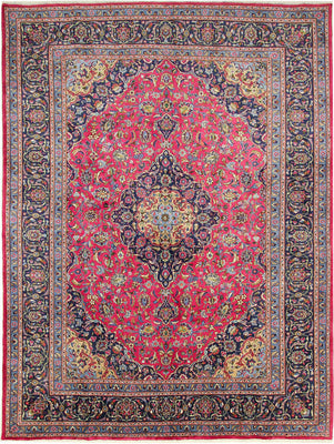 Perserteppich - Keshan - 332 x 251 cm - rot