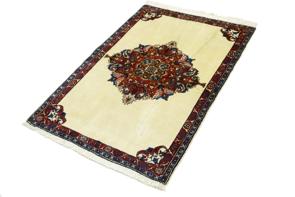 Perserteppich - Täbriz - 103 x 150 cm - creme