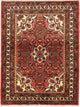 Perserteppich - Nomadic - 145 x 100 cm - rot