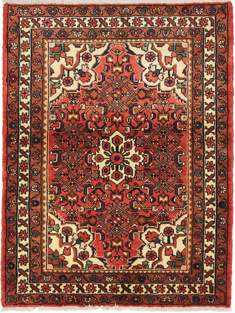 Perserteppich - Nomadic - 145 x 100 cm - rot
